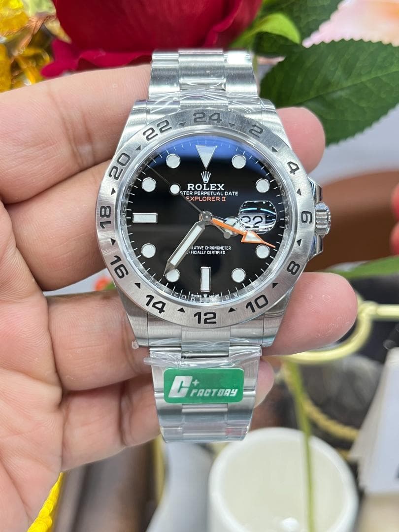 ROLEX Explorer II 自動巻き腕時計