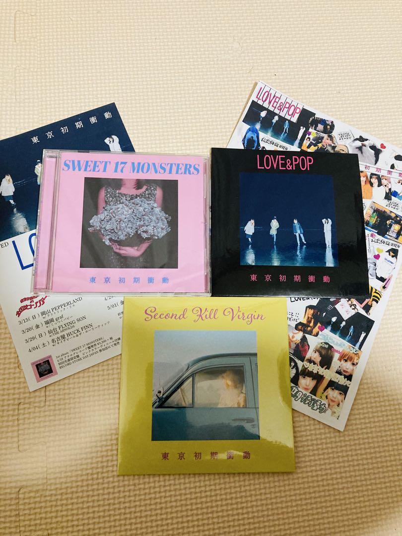 東京初期衝動　CD3枚セット+オマケ（チラシ）