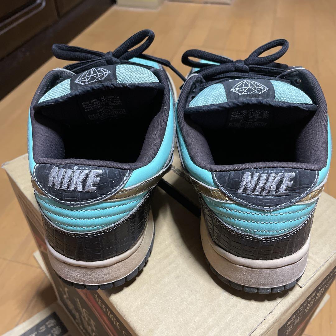 靴 Nike Dunk Low pro SB Diamond \"Tiffany\"