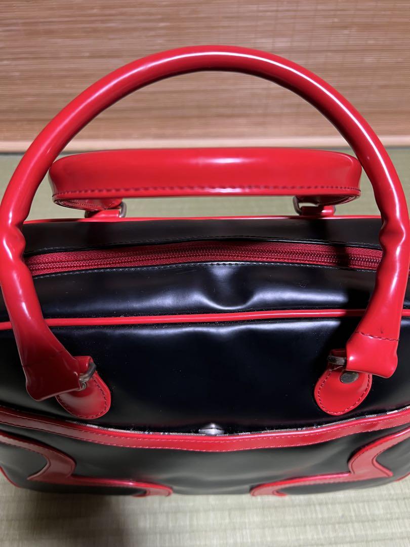 商品：EVISU Donnaバッグ赤黒　ヴィンテージ