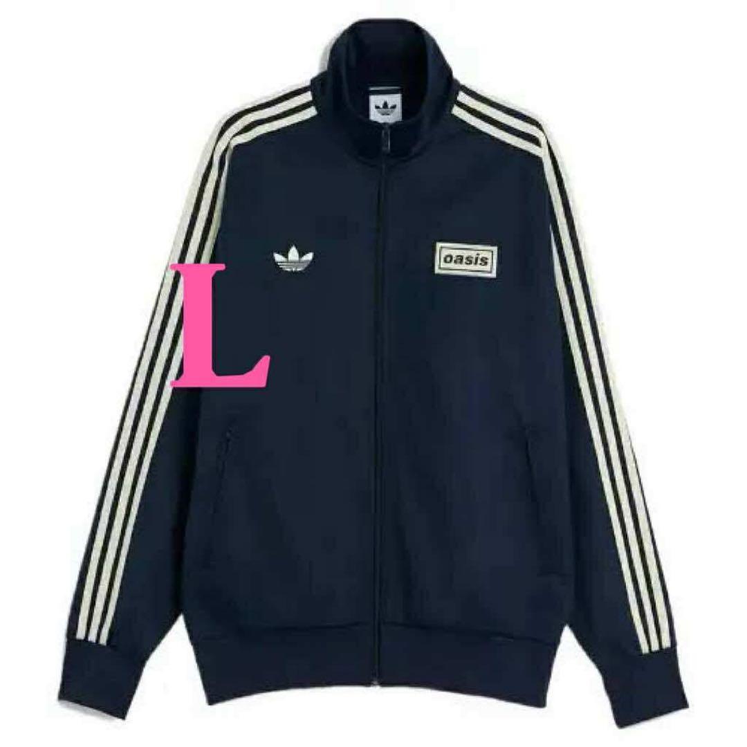 新品】adidas x Oasis ジャージ L ネイビー - メルカリ