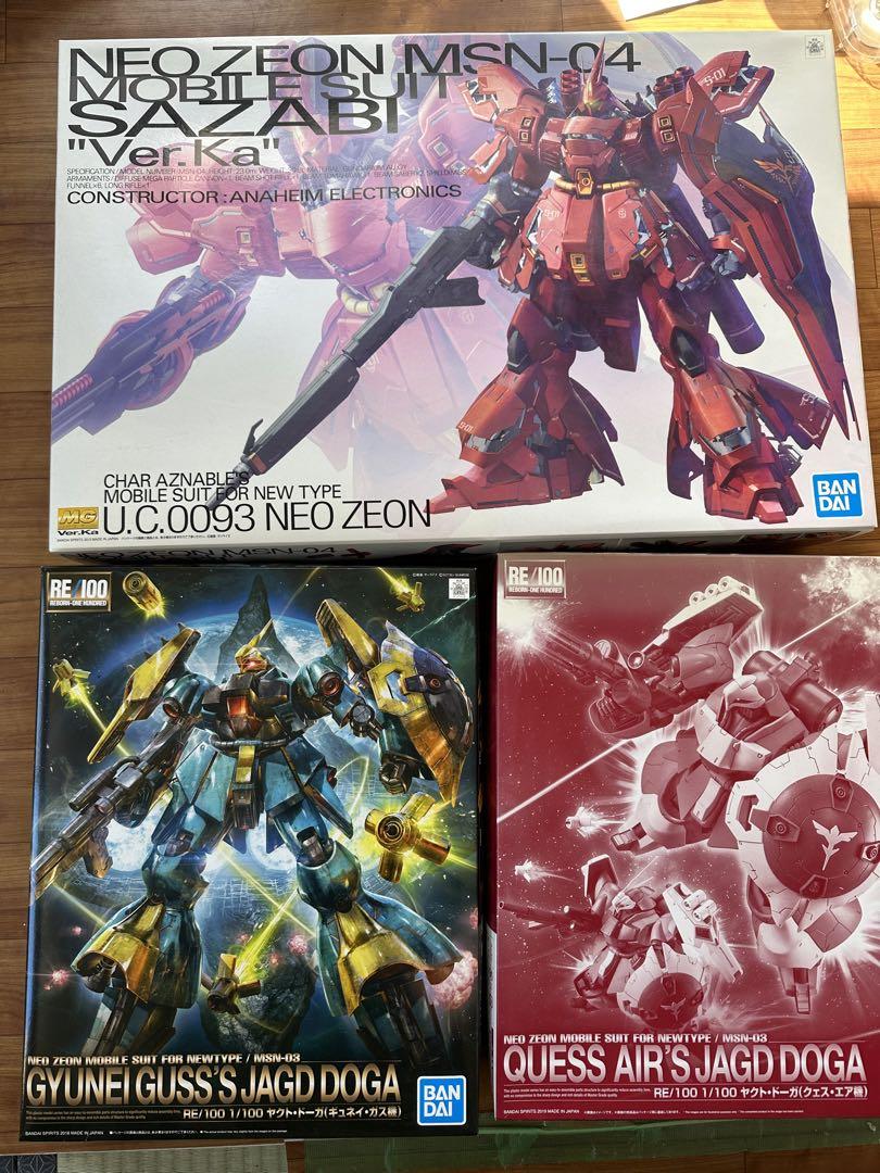 MGサザビーver.ka RE100 ヤクトドーガ - MG SAZABI ver.ka RE100