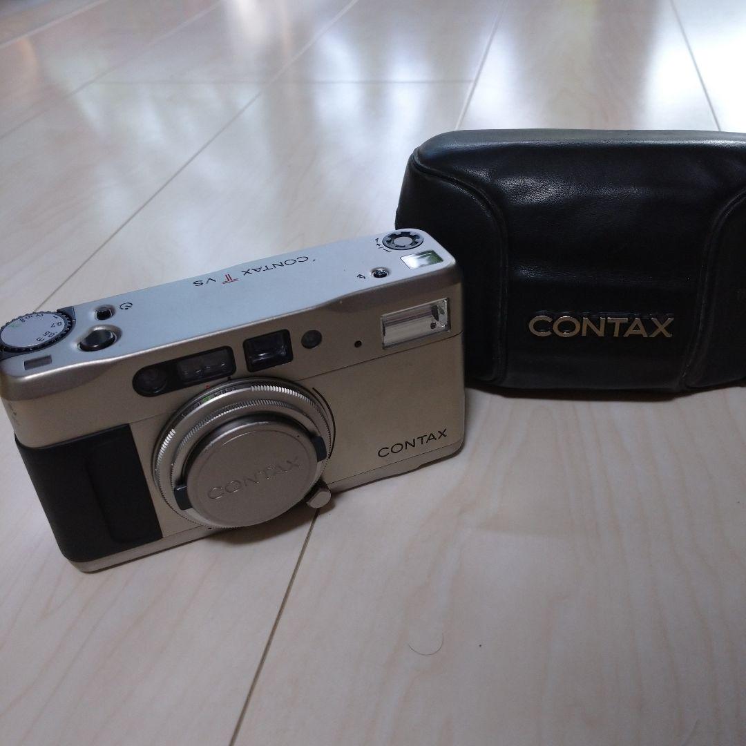 CONTAX Tvs シルバー コンパクトフィルムカメラΩ