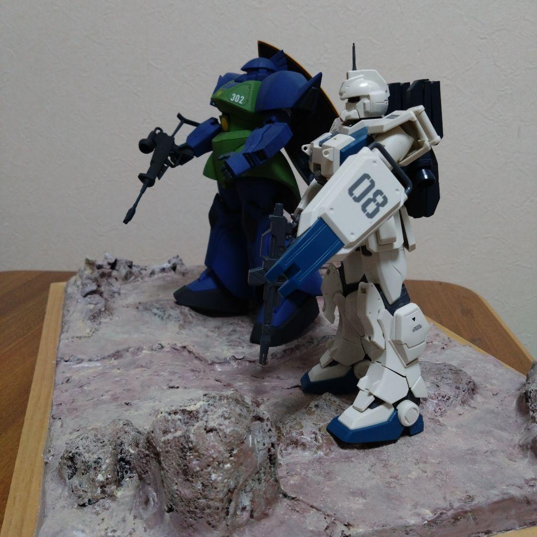 バンダイガンプラ MG２体ジオラマセット