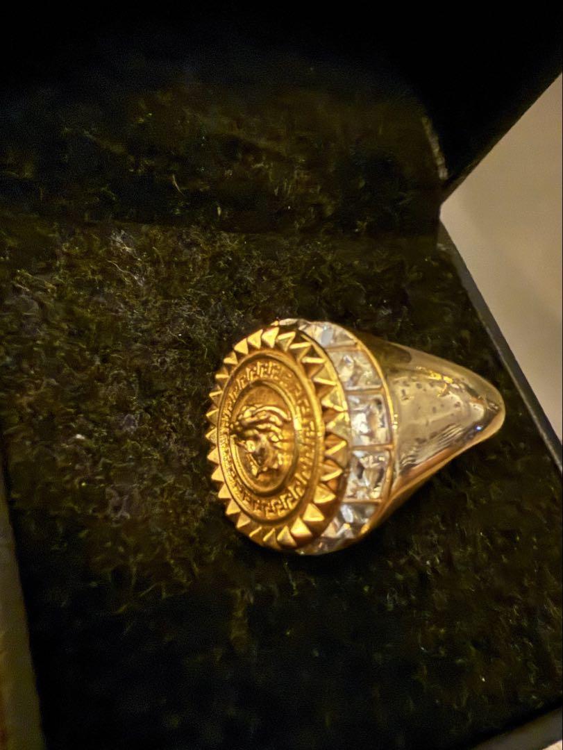 ヴェルサーチ 指輪 リング メンズ ゴールド VERSACE 1008763 楽天市場】ヴェルサーチ リング 指輪 メンズ VERSACE シルバー