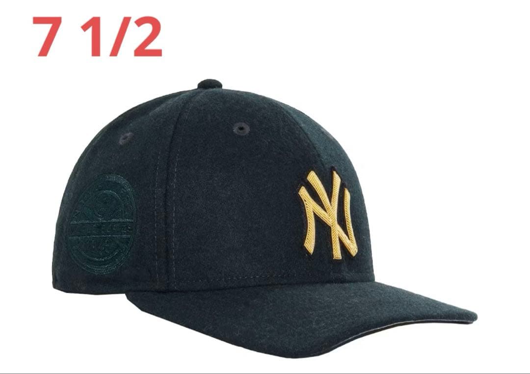 KITH×New Era NY Wool Melton Fitted Hat