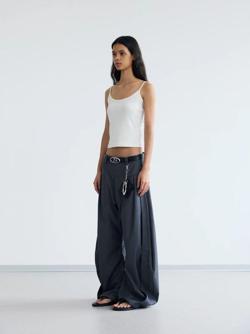 パンツ Peoplesense Pleated Trousers Peoplestyle