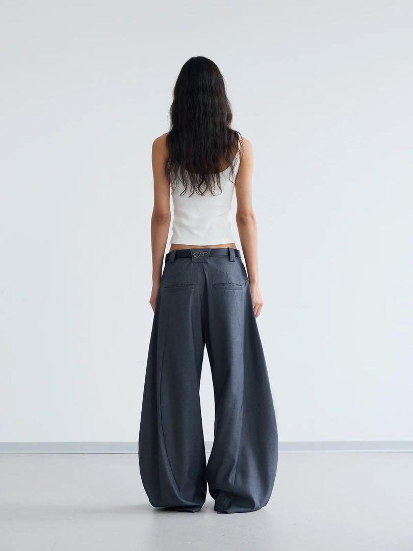 パンツ Peoplesense Pleated Trousers Peoplestyle