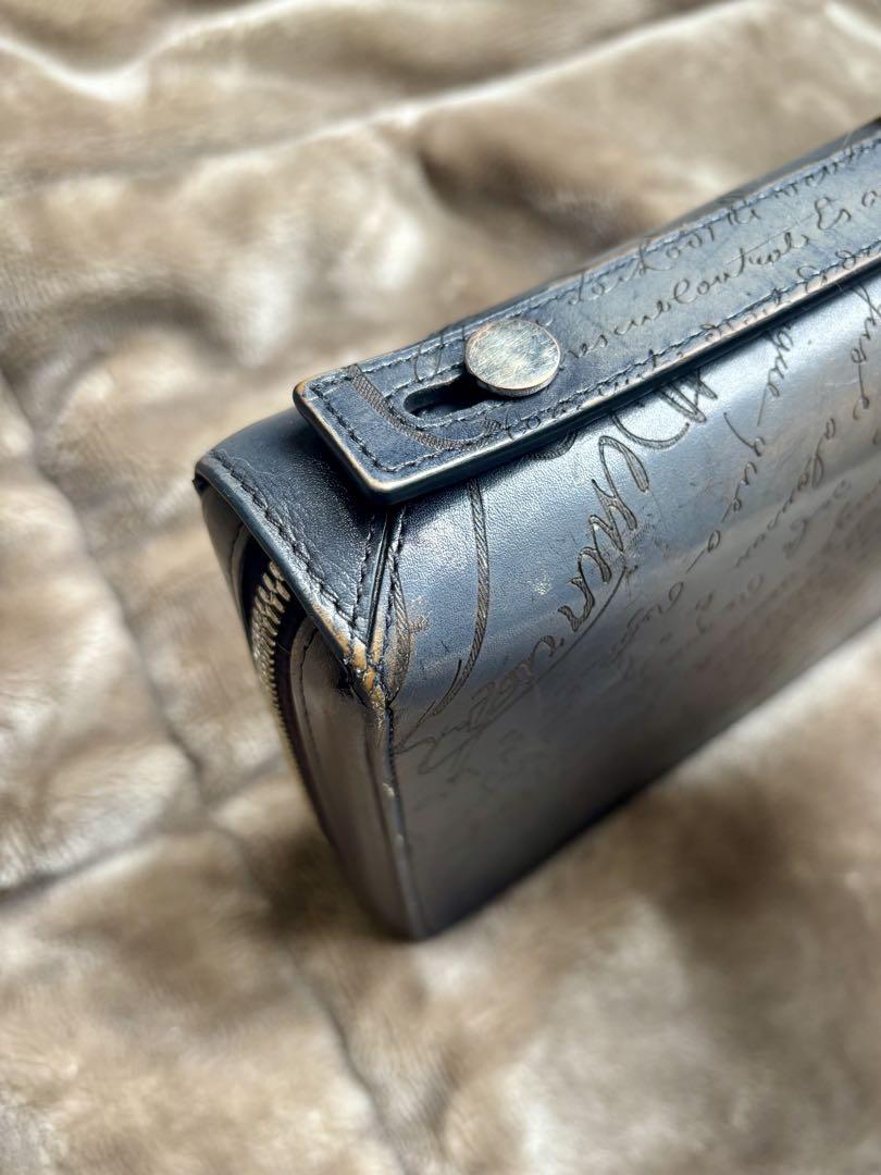 限定 定価34.5万円 ベルルッティ イタウバワイド パッチワーク 長財布