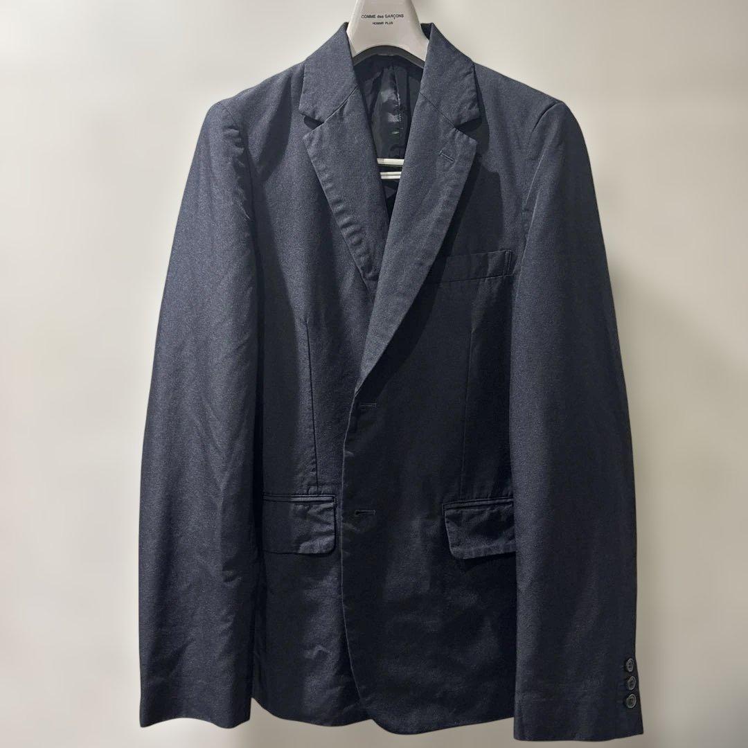 [コムデギャルソンオムプリュス] ジャケット　ポリエステル　ダークネイビー