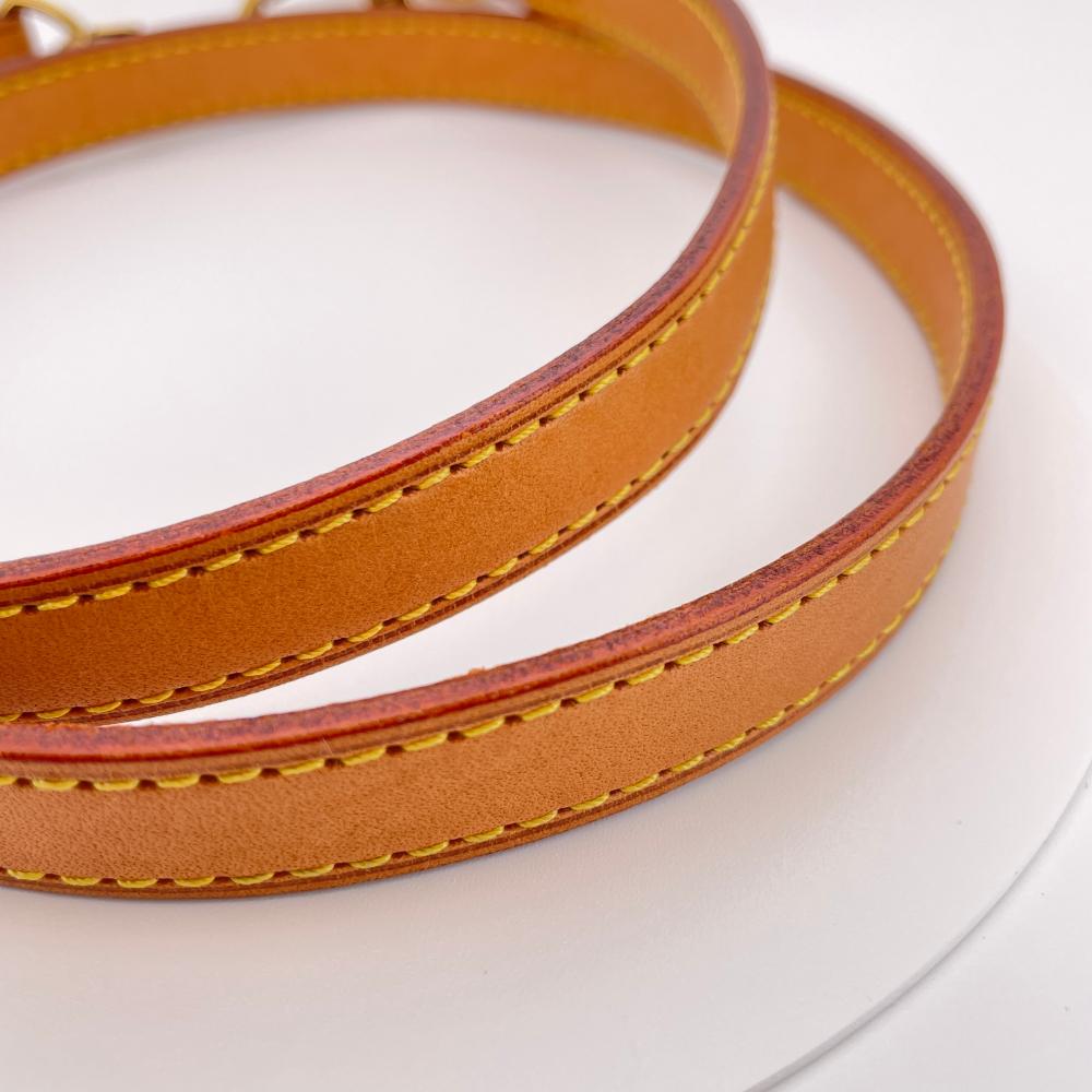 美品 LOUIS VUITTON ヌメ革 ショルダーストラップ - メルカリ