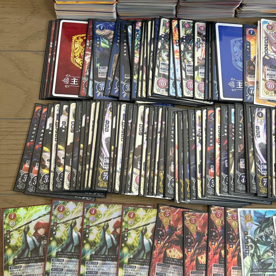 【お気に入り】 ファイアーエムブレム 引退品 デッキ R SR キラ大量あり まとめ その他