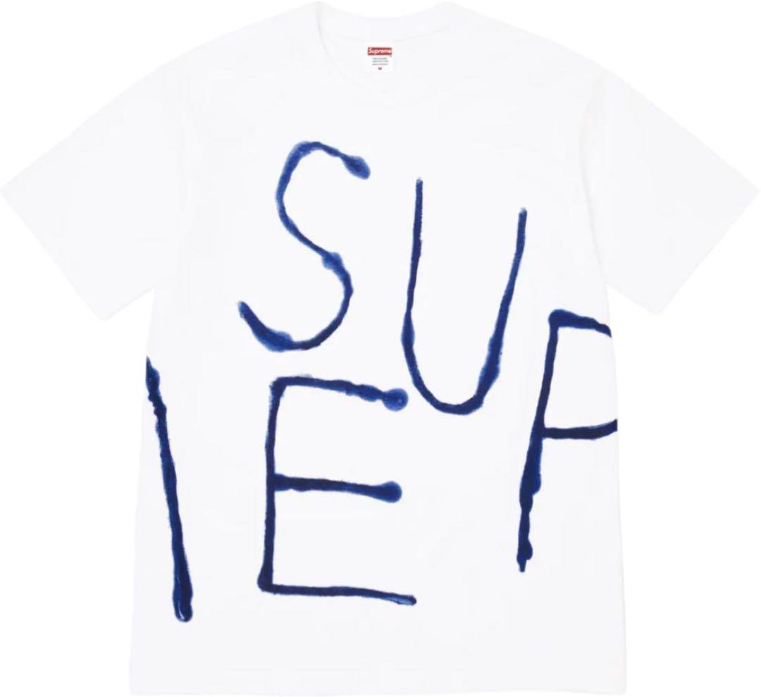 トップス supreme 25ss Painted Tee White/XL