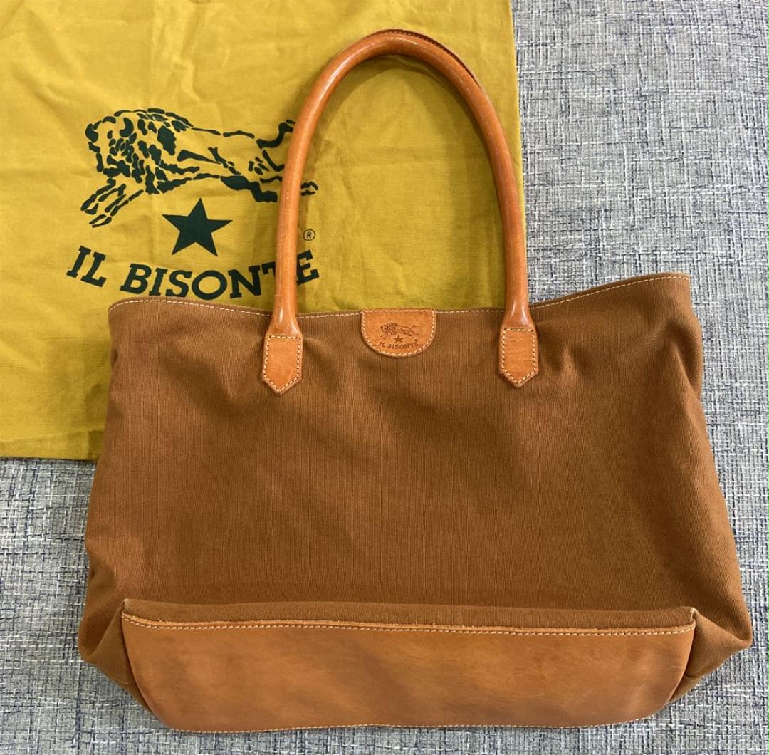 オレンジ系最高の品質 IL BISONTE イルビゾンテ トートバッグ ショッピング トートバッグ ショルダーバッグ イルビゾンテ トートバッグ