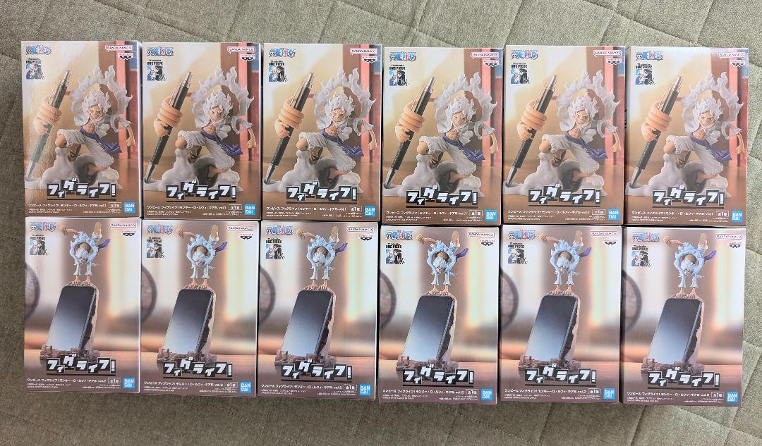 フィグライフ！ ルフィ ニカ　フィギュア　ワンピース　まとめ売り ONE PIECE フィグライフ ルフィ ニカ フィギュア まとめ売り