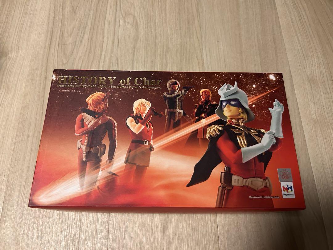 【新品未開封】ヒストリー・オブ・シャア　 完成品フィギュア５体セット