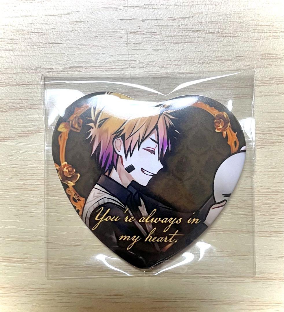 【数量限定】 あくねこ ハート缶バッジ ロノ 悪魔執事と黒い猫 - メルカリ ピンズ・ピンバッジ・缶バッジ