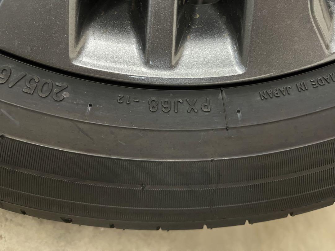 ヴォクシー 90系　未使用　純正　納車外し　タイヤ　ホイール　セット 90ヴォクシー 新車外しタイヤホイールセット