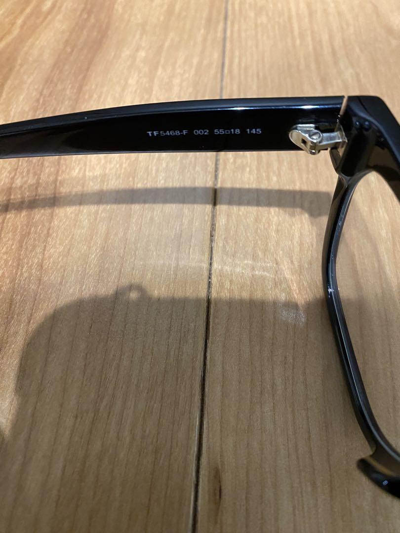 【美品】TOM FORD 黒 TF5468-F 002 木村拓哉さん着用