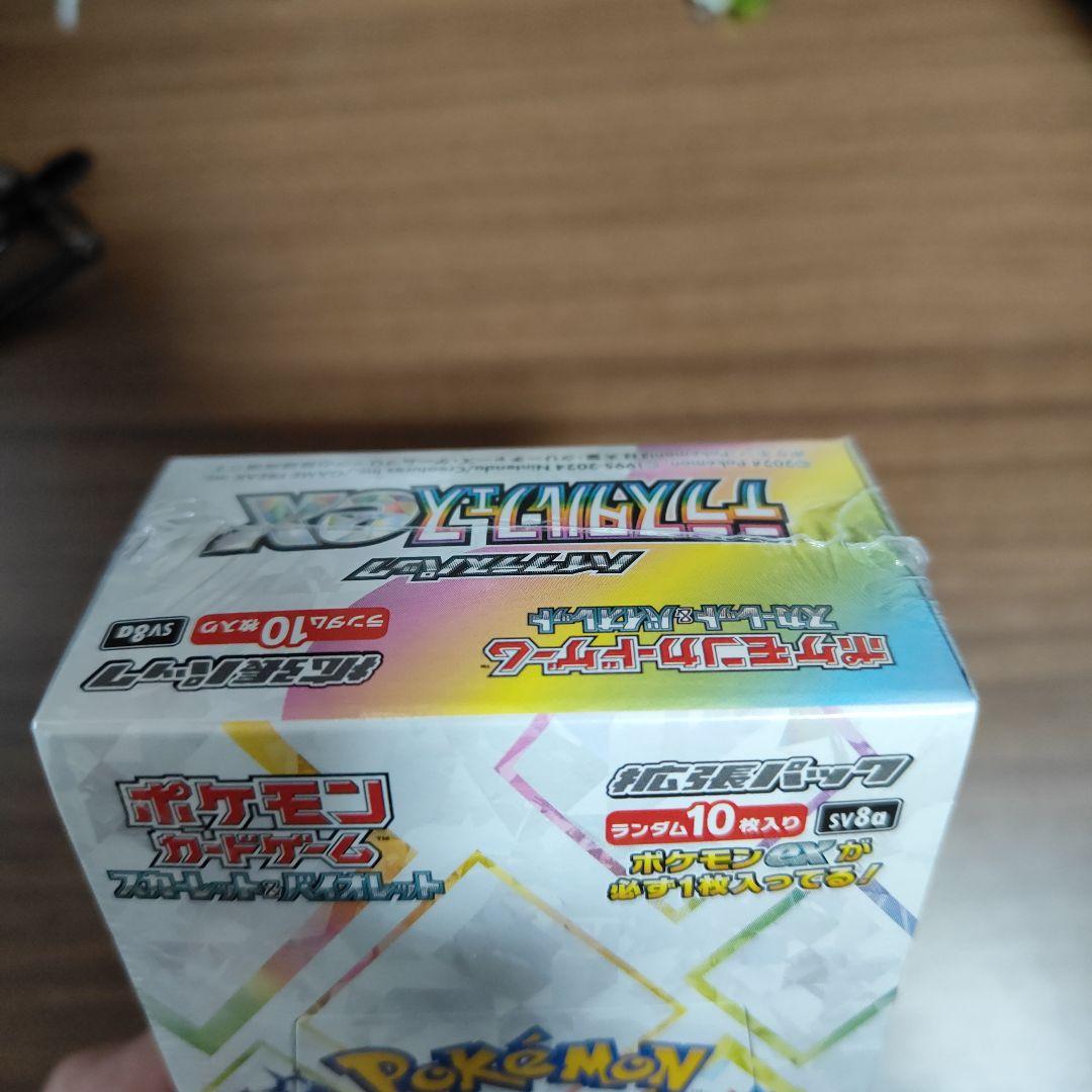 【シュリンク付き】ポケモンカードゲーム テラスタルフェスex box