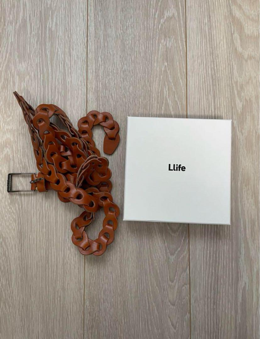 llife LEATHER CHAIN BELT ライフ　ベルト