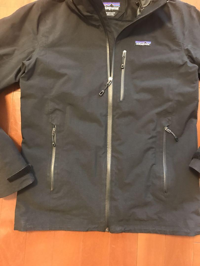 パタゴニア ウインドスイープジャケットXS ブラック 美品 patagonia wind sweep ジャケットブラックXS