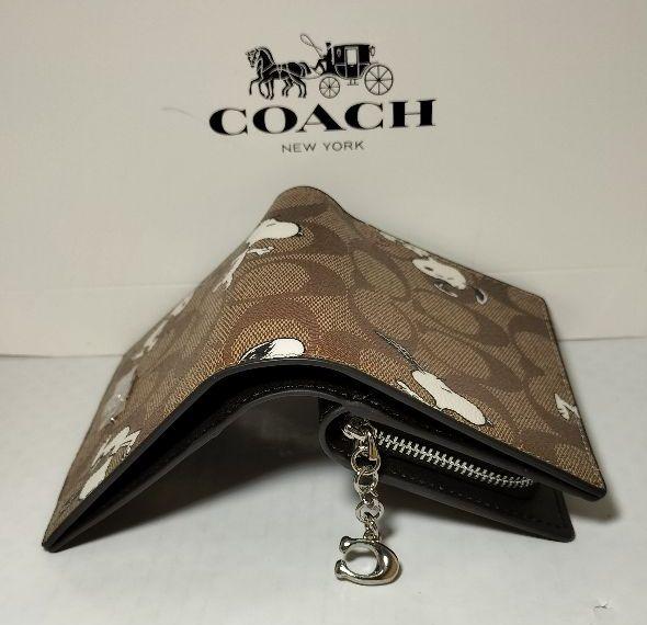 しています 新作 新品未使用 COACH スヌーピー柄 財布 yP6Rw-m26677541652 っかかった