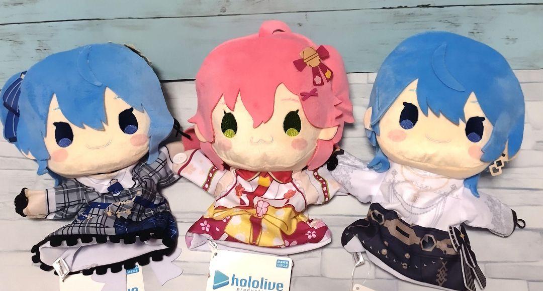 ホロライブ パペットぬいぐるみ さくらみこ 星街すいせい みこめっと 3体セット