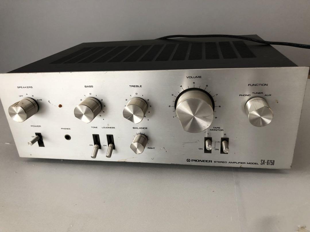 PIONEER アンプSA-6750動作訳あり(I94)