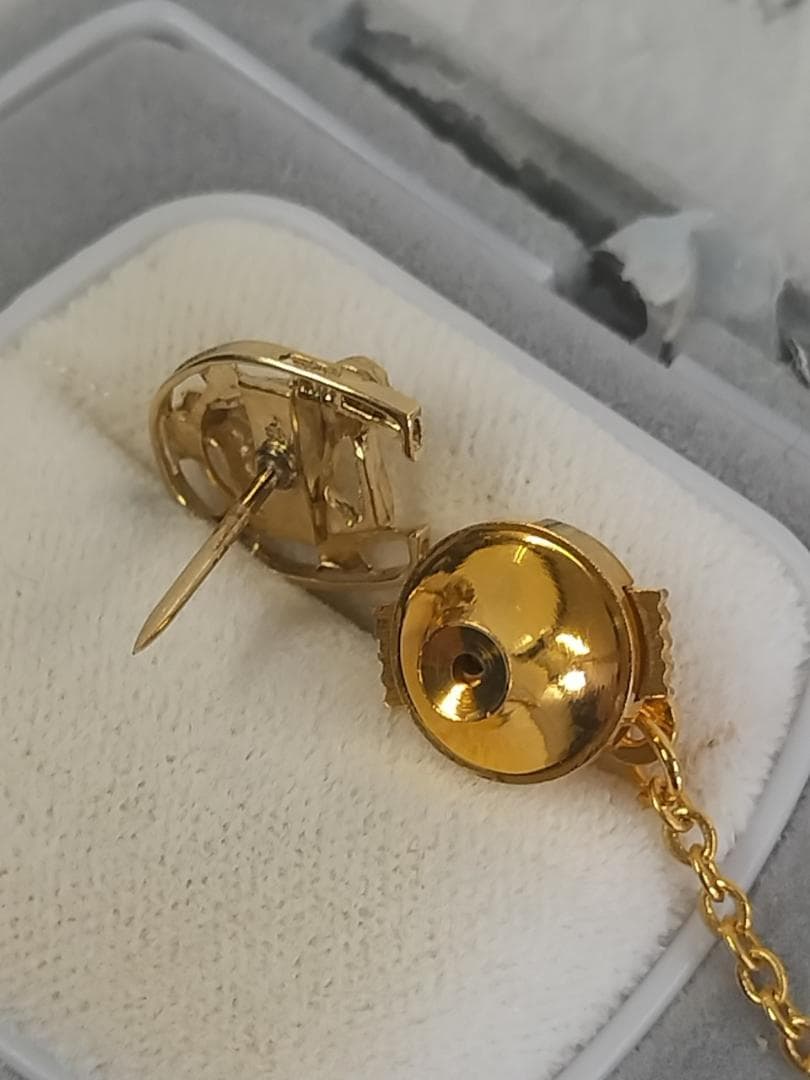 K18 750 18金 馬 デザインネクタイピン メンズ 1.1g E88 | electricien