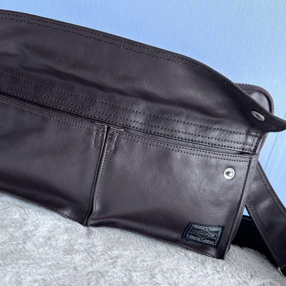 ポーター　PORTER　フリースタイル　ショルダーバッグ　ブラウン