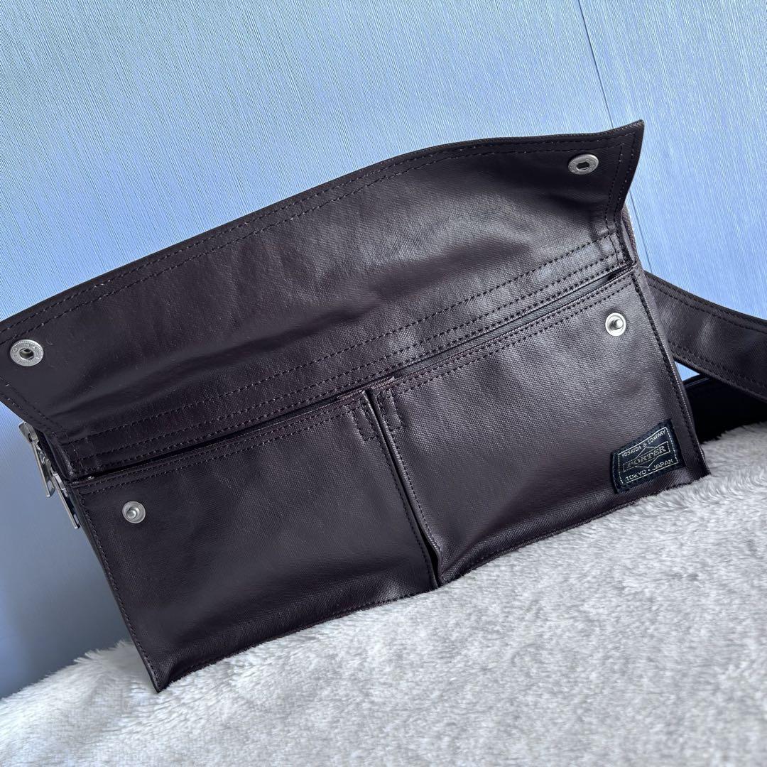ポーター　PORTER　フリースタイル　ショルダーバッグ　ブラウン