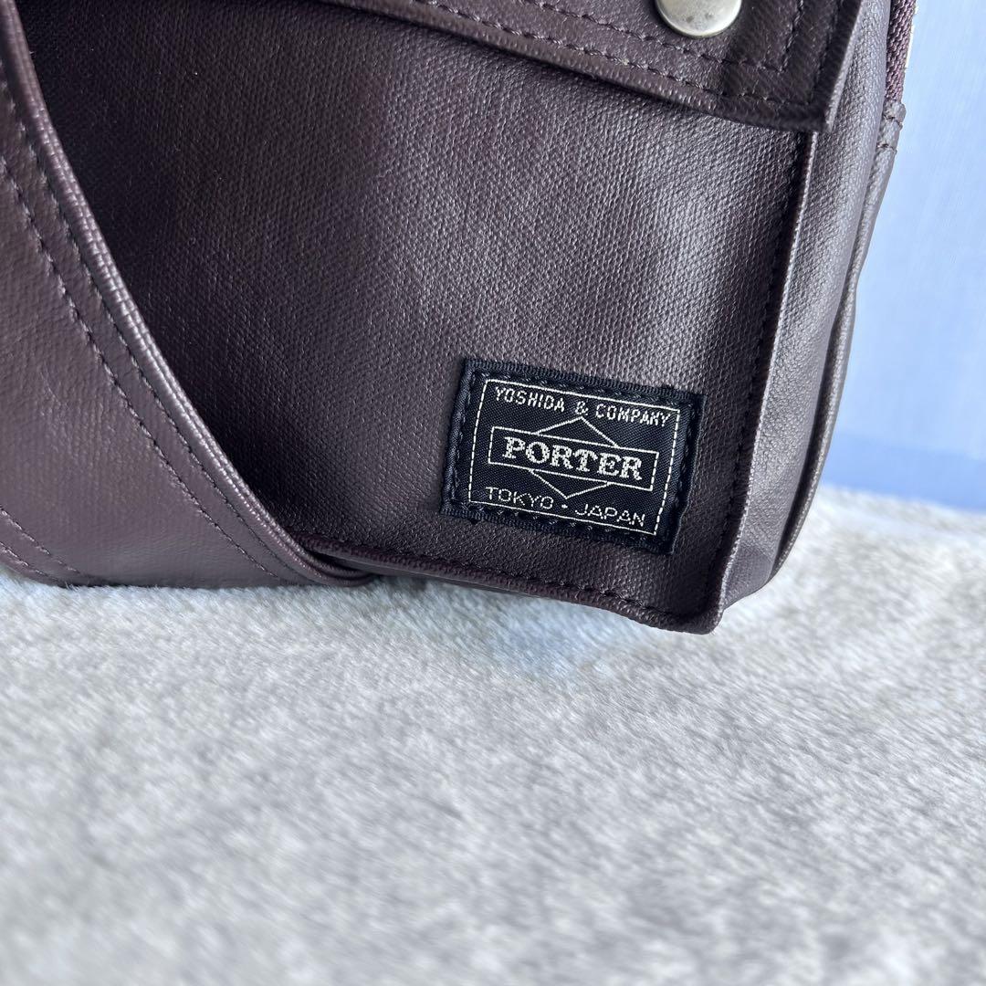 ポーター　PORTER　フリースタイル　ショルダーバッグ　ブラウン