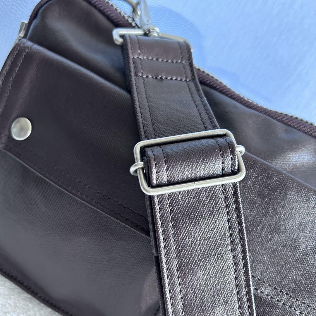 ポーター　PORTER　フリースタイル　ショルダーバッグ　ブラウン
