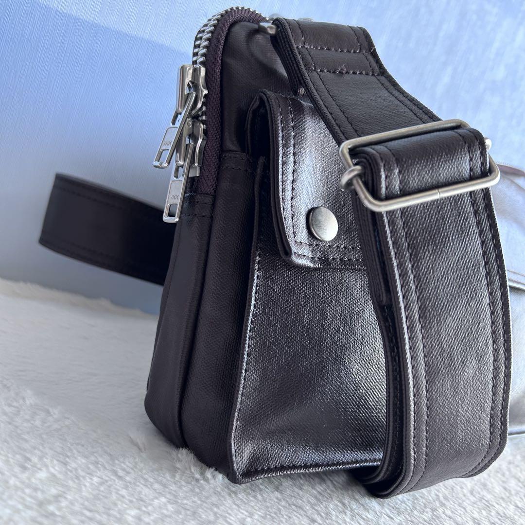 ポーター　PORTER　フリースタイル　ショルダーバッグ　ブラウン