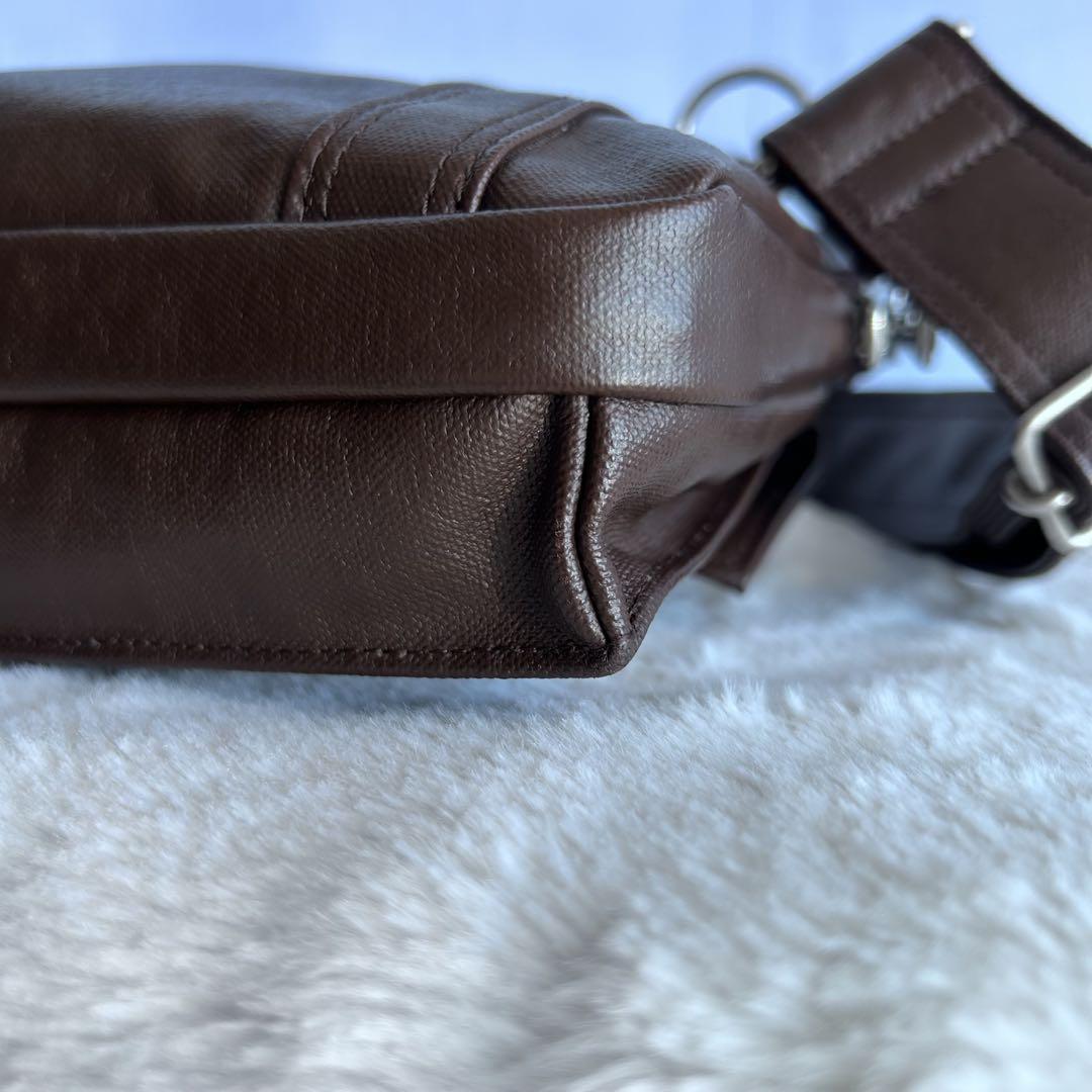 ポーター　PORTER　フリースタイル　ショルダーバッグ　ブラウン