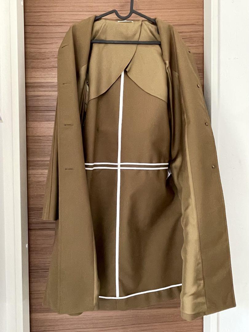 celine 2018prespring？ フィービー オリーブグリーンコート
