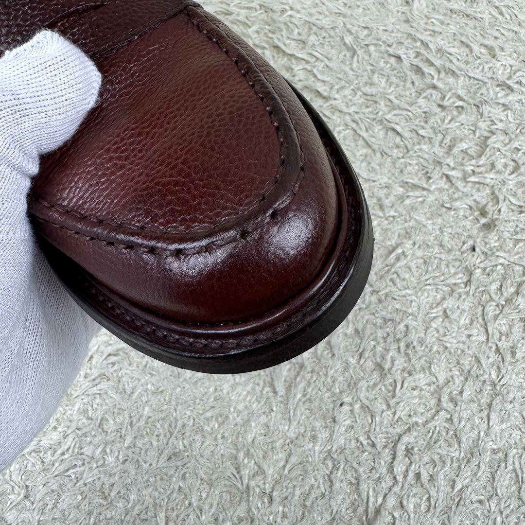 ジョセフチーニー HOWARD R ALT BURGUNDY GRAIN 8