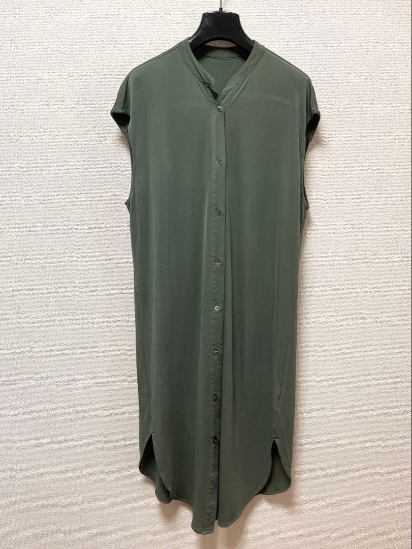 訳アリ 美品 ドレスハーセルフ ワンピース ロングシャツ