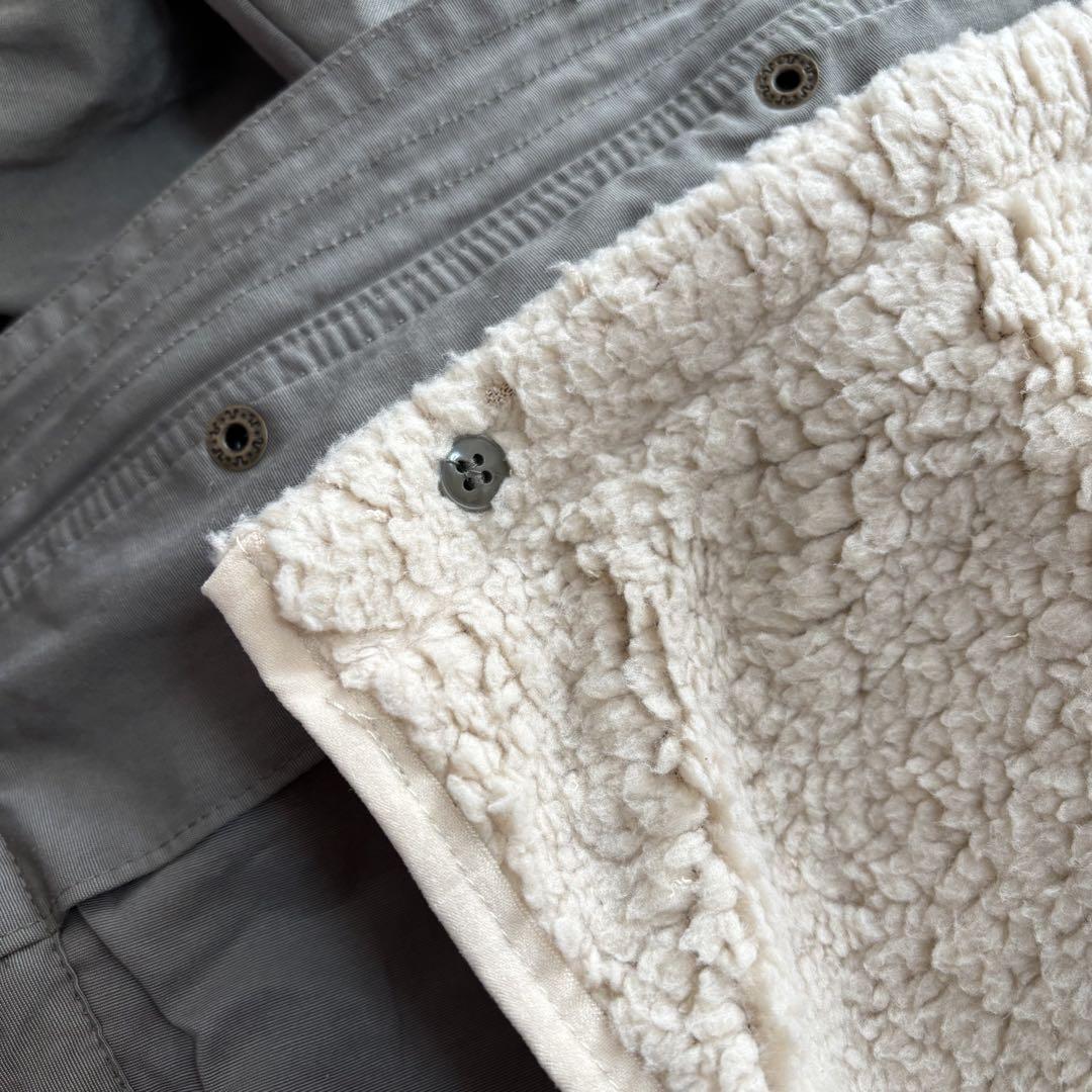 ジャケット・アウター 00s archive fur military mods coat y2k