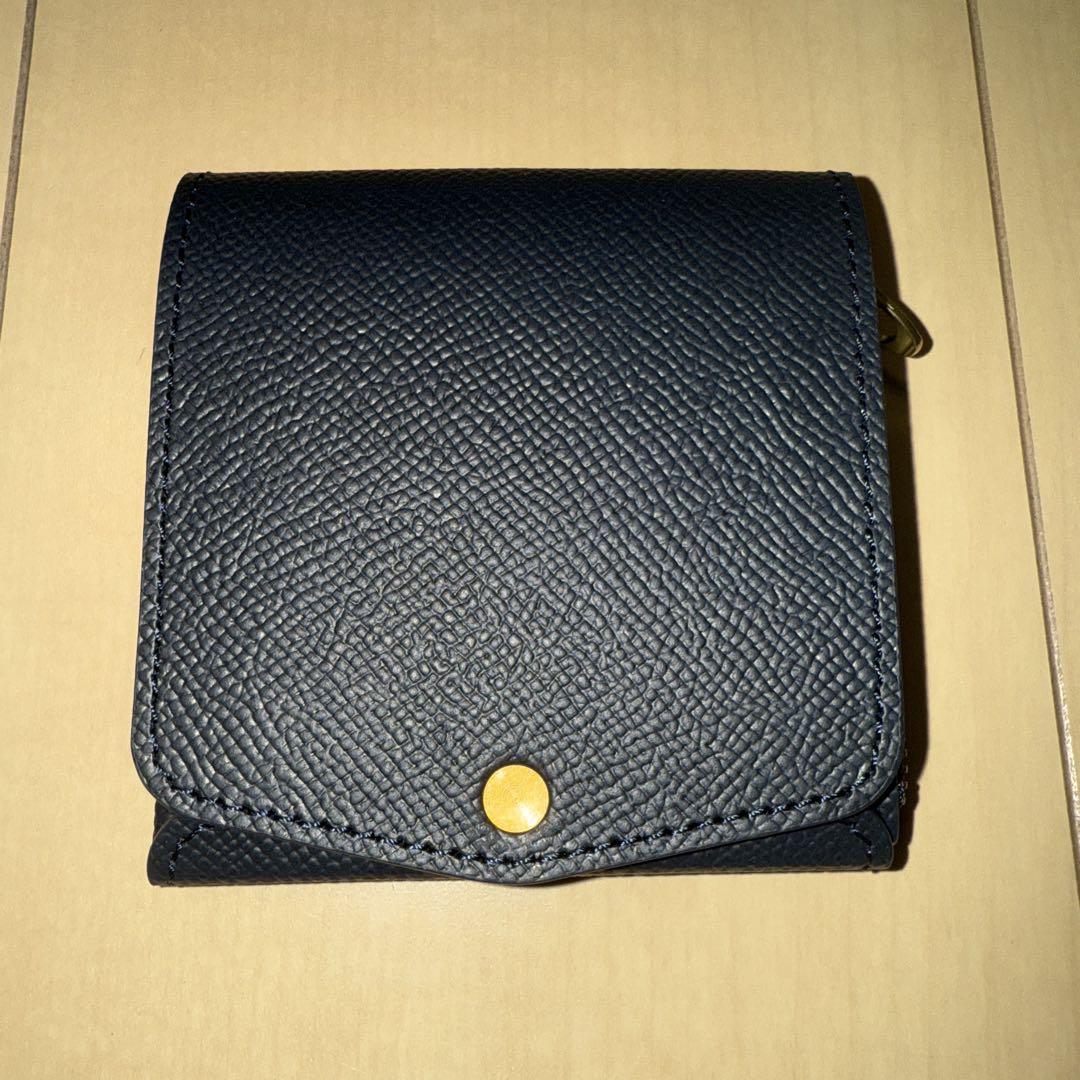 小さく薄い財布 SakuVer.3 PiusNoblessa-Dark Navy