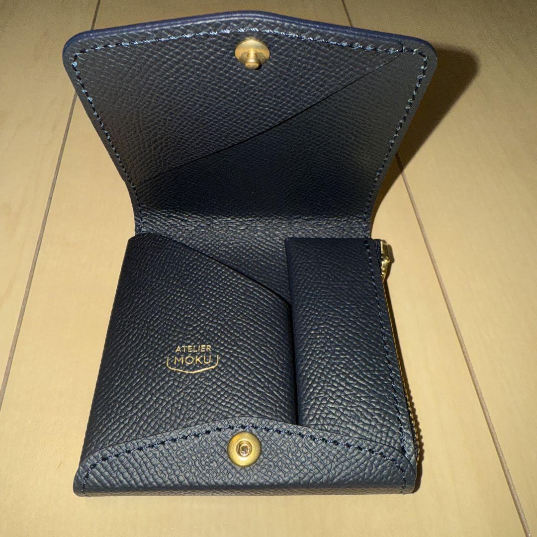 小さく薄い財布 SakuVer.3 PiusNoblessa-Dark Navy