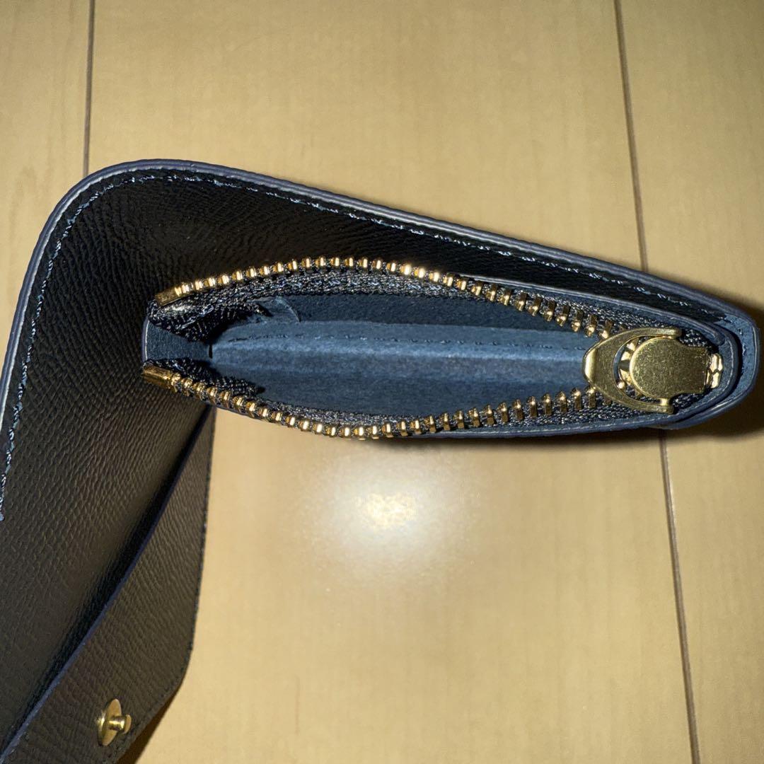 小さく薄い財布 SakuVer.3 PiusNoblessa-Dark Navy