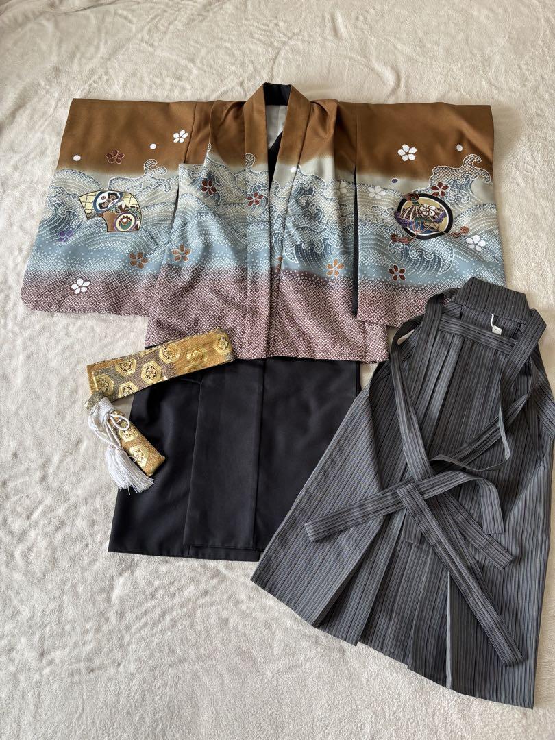 美品 七五三 5歳 袴セット