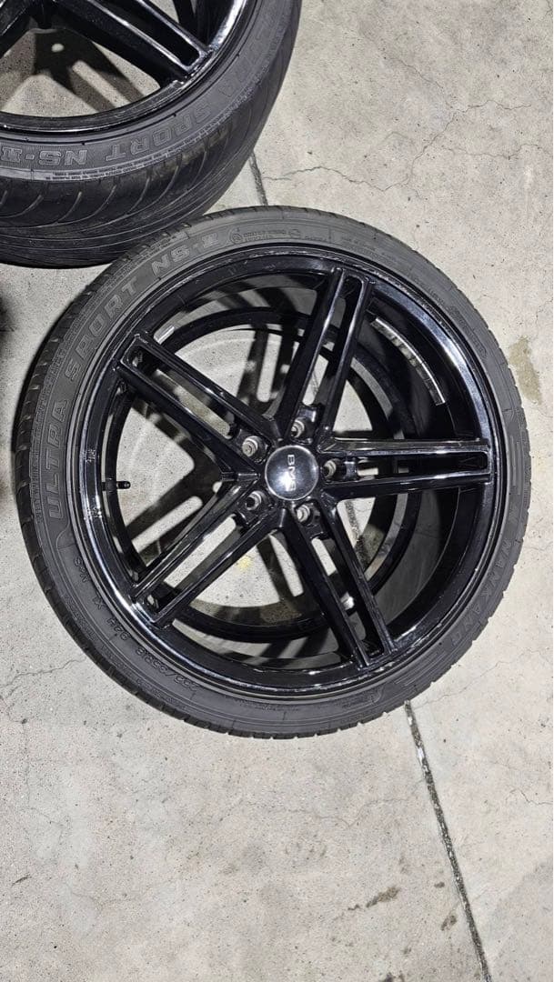 ドリケツ BMS 5本スポーク 18インチホイールセット