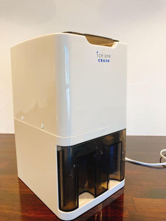 池永鉄工 かき氷器 アイスクラッシャー 家庭用 電動式 アイスワン クラッシュ