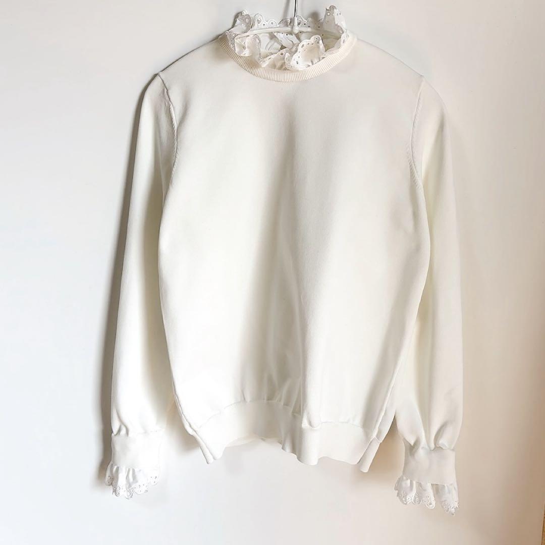 UNITED ARROWS スカラップレース 4WAY ニット