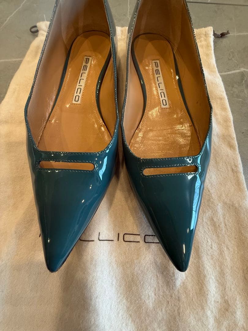 PELICO ANNERI ペリーコ アネッリ フラットパンプス New Color “ANELLI FIBBIA” with Bijou | PELLICO｜ペリーコ