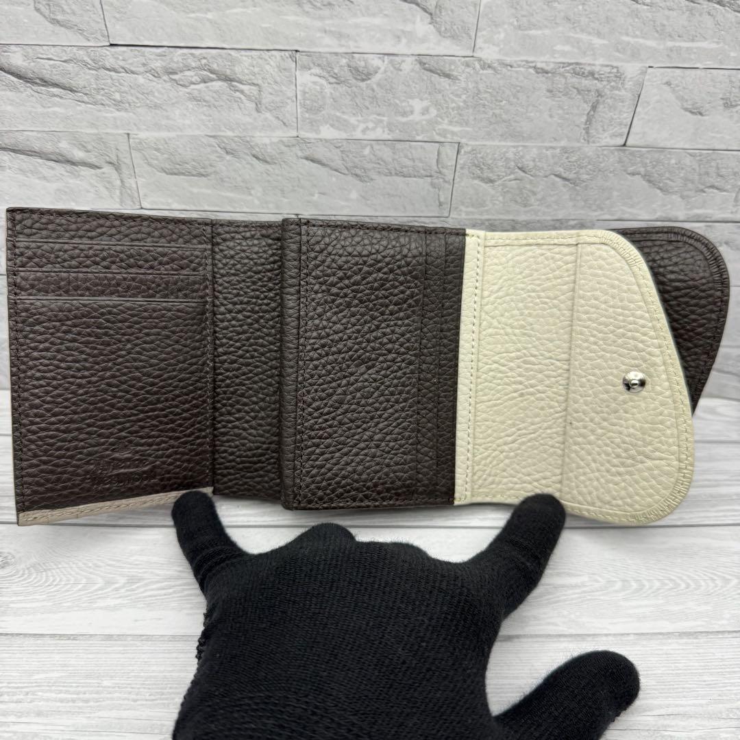 極美品】ヴィヴィアンウエストウッド 三つ折り財布 オーブ