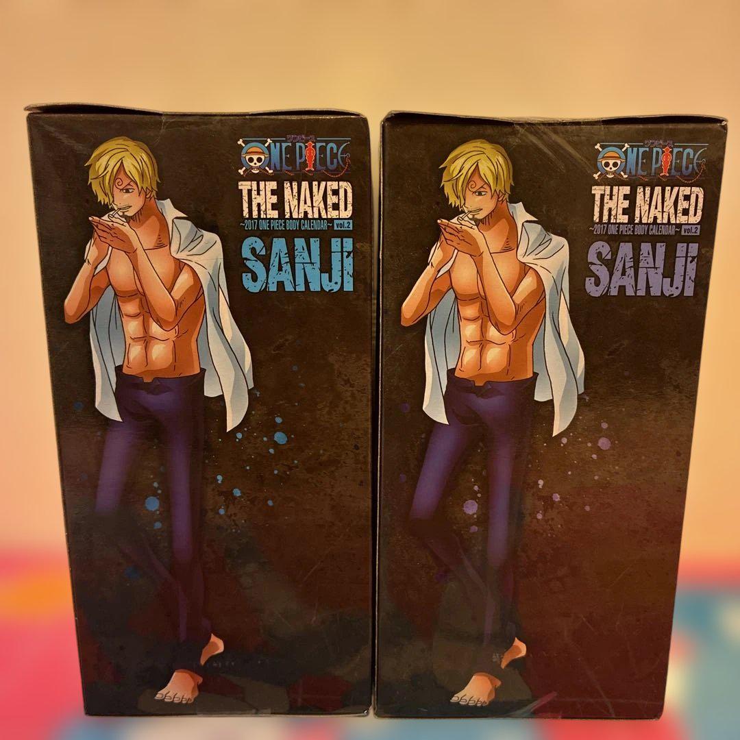 未開封品】ワンピース THE NAKED サンジ ABカラー 2個セット